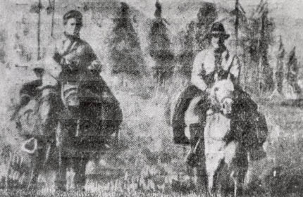 Free gold adventurers in Kolyma, 1920'ies